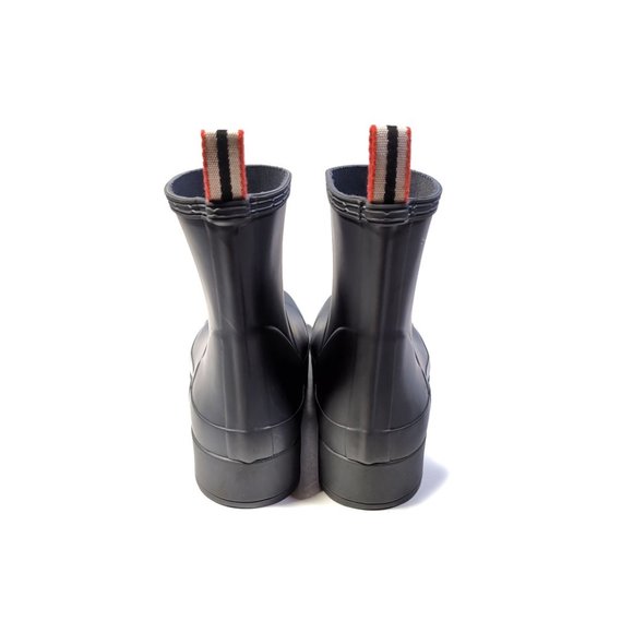 HUNTER Boots Womens 10 ORIGINAL 'PLAY SHORT' Platform Rain Boots SZ - Picture 4 of 9